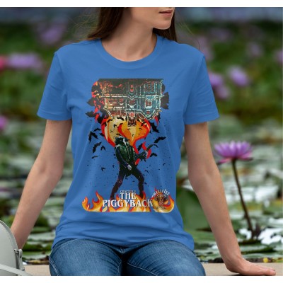 Дамска тениска Stranger Things S4 - Eddie Munson Hellfire Club